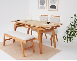 Palace 2 Sandalye 1 Bench 1 Masa (80x145) - 12
