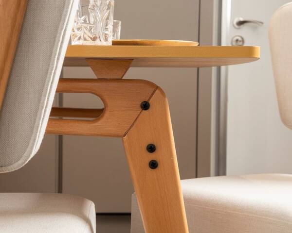 Palace 2 Sandalye 1 Bench 1 Masa (80x145) - 5