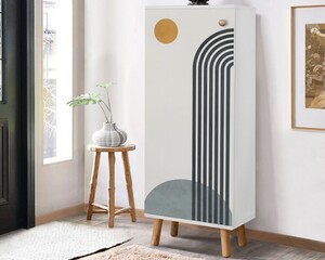  - Arvid Beyaz Büfe-Ayakkabılık No:947 - 50 cm
