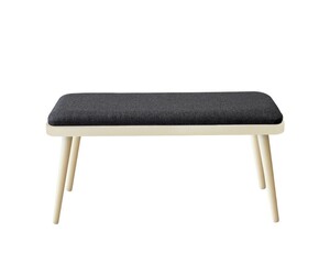 Arvo Bench Krem-Antrasit
