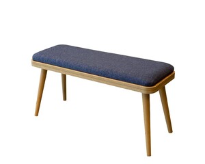 Arvo Bench Meşe-Lacivert