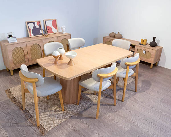 Bohem 6 Sandalye Masa Takımı - 8