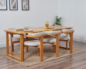 Cheri 6 Sandalye 1 Masa (90x207)