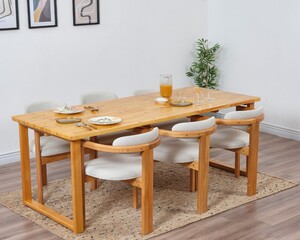 Cheri 6 Sandalye 1 Masa (90x207) - 2