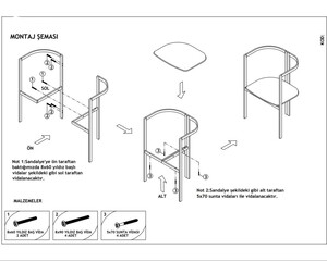 Cheri 2 Sandalye 1 Bench 1 Masa (80x140) - 11