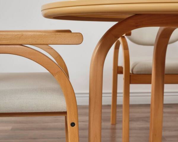 Coco Maison 4 sandalye Yuvarlak Masa Takımı 105 Ø - 8