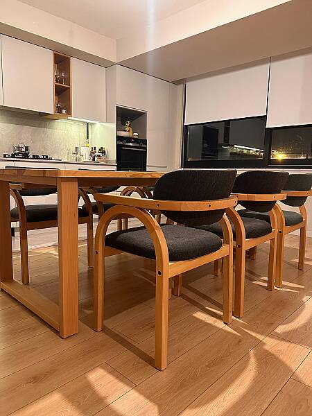 Coco Maison Masif Masa Takımı 90x210 - 3