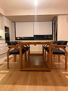 Coco Maison Masif Masa Takımı 90x210 - 5