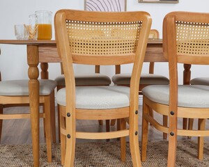 Hazeran 4 Sandalye Masa Takımı 80x130 / 80x160 - 6