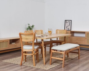 Hazeran 4 Sandalye 1 Bench  1 Mej Masa (80x160) - 5