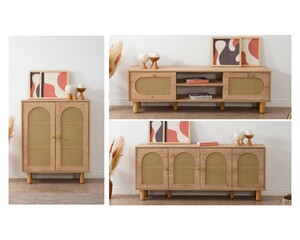  - Hermes Rey Konsol + Tv Ünitesi + Büfe