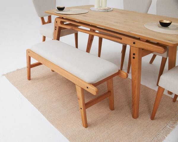 Palace 4 Sandalye 1 Bench 1 Masa (80x160) - 11