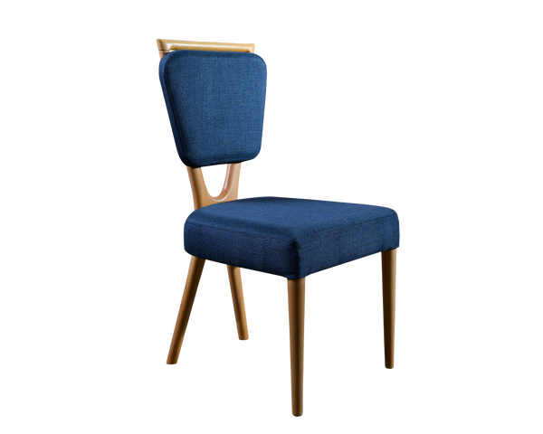 Avokado - Palace İskandinav Mavi Mutfak Sandalye Modeli