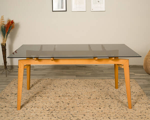  - Pera Camlı Masa (160x80)