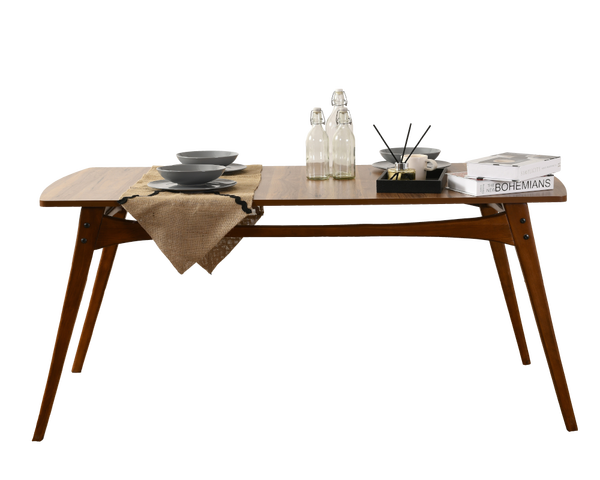 Avokado - Touch Mutfak Masası Ceviz İskelet 80x145