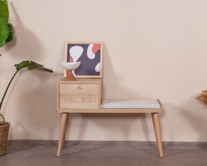 Urba Kapı Önü Bench Meşe