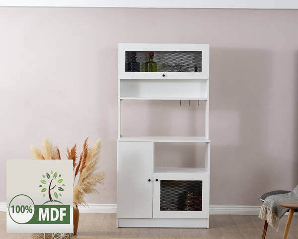 CASTABAL - Happilly Kahve Köşesi Beyaz Tel Tekli